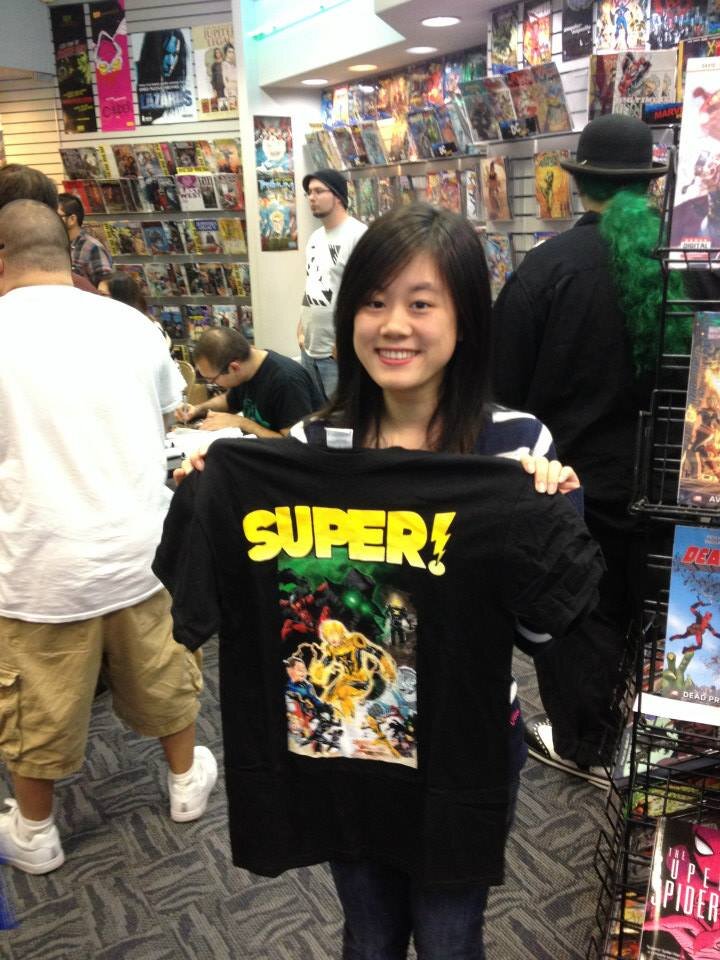 … and some Super! merch.