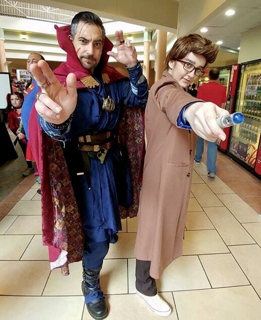  As the 10th Doctor with Kevin D Cosplay 