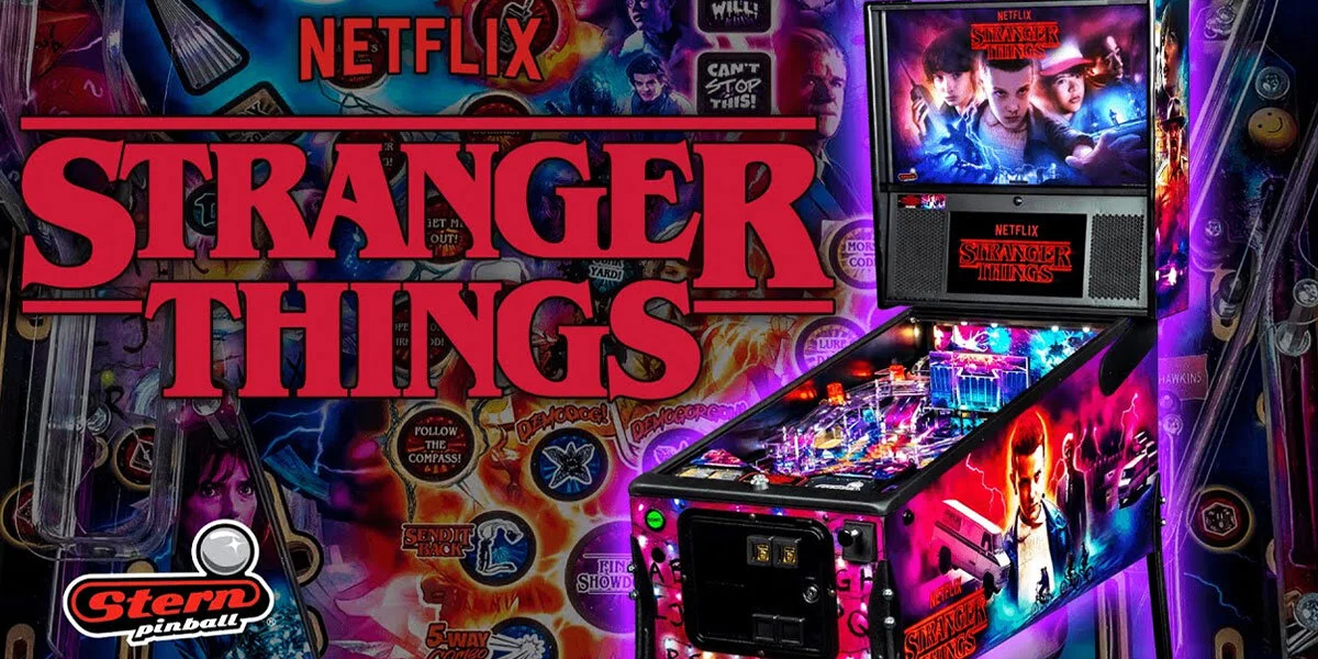 Stern's Stranger Things Pinball On It's Way!