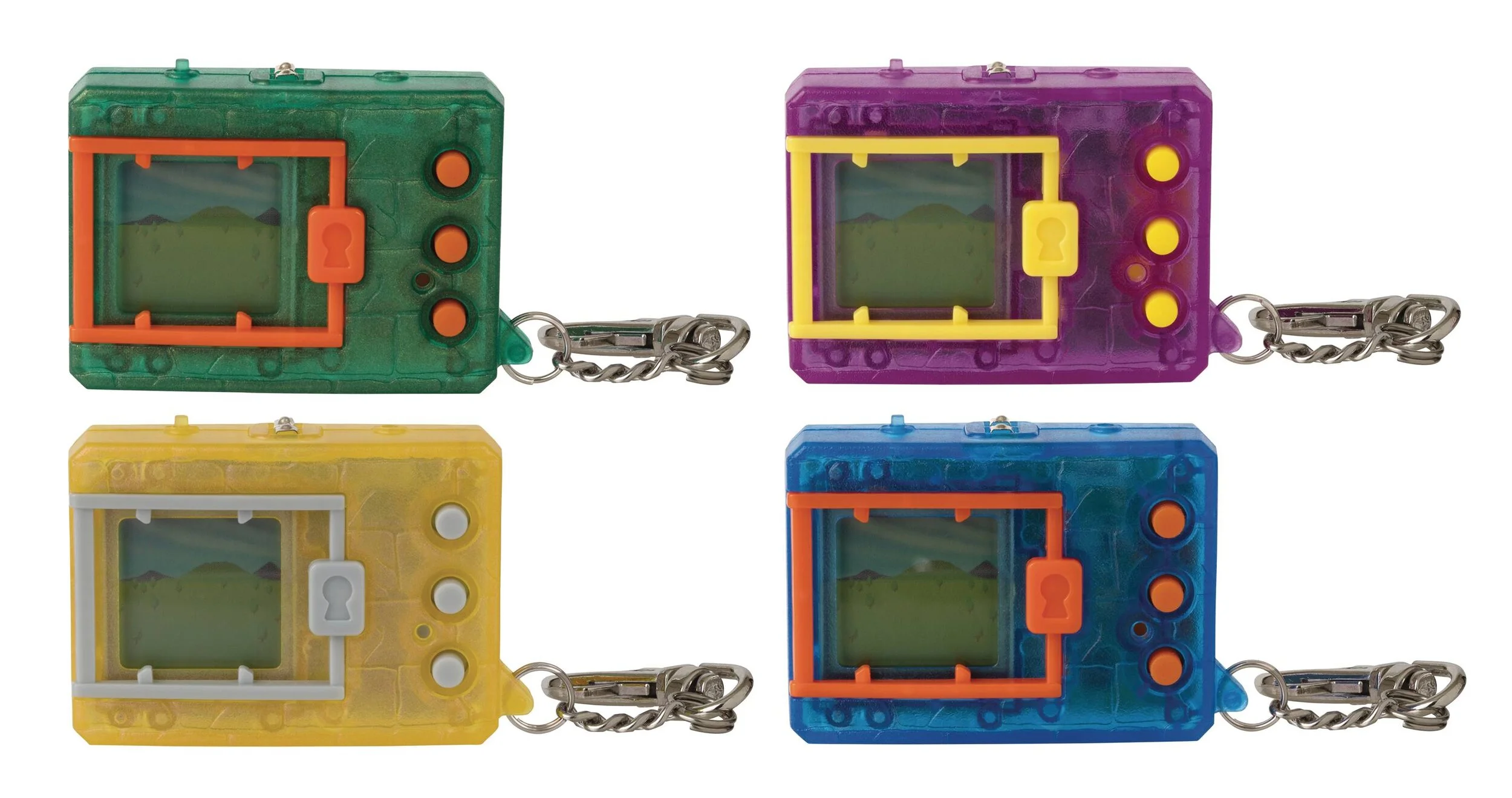 DIGIMON TRANSLUCENT DIGIVICE 8PC DISPLAY