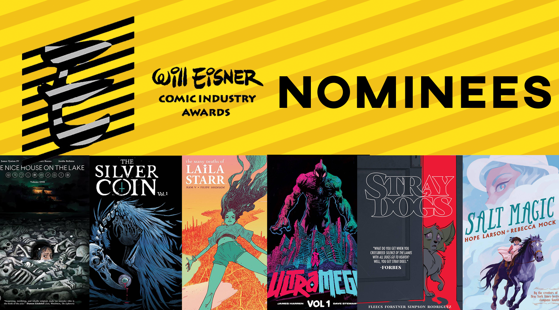 Eisner 2022 Nominees Are In!