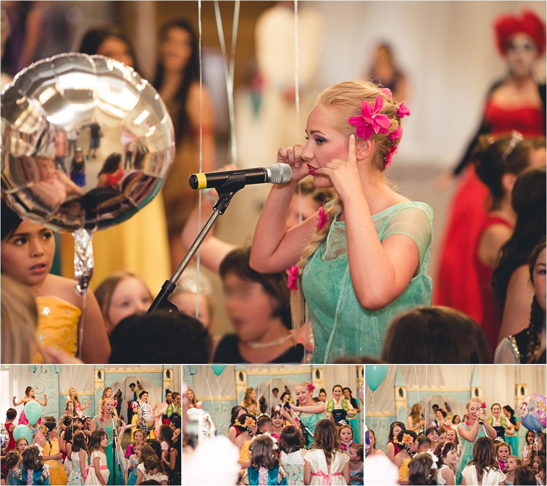 princess dancing and singing