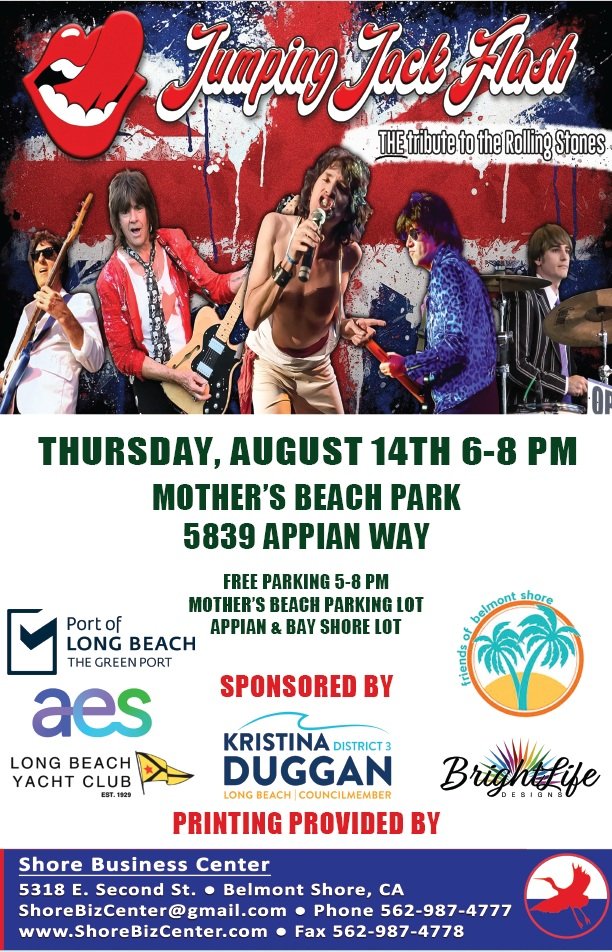 Jumping Jack Flash Concert at Mother’s Beach Park
