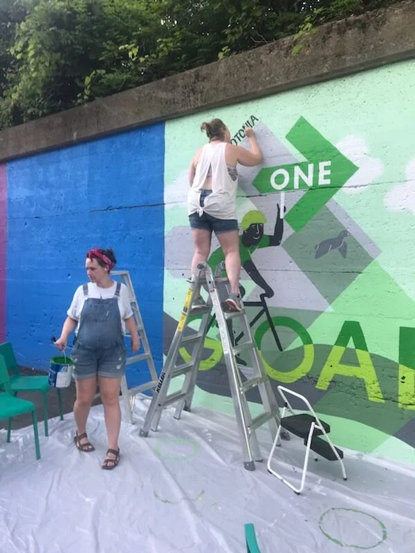 Pelotonia Mural Me and Caitlin.jpeg