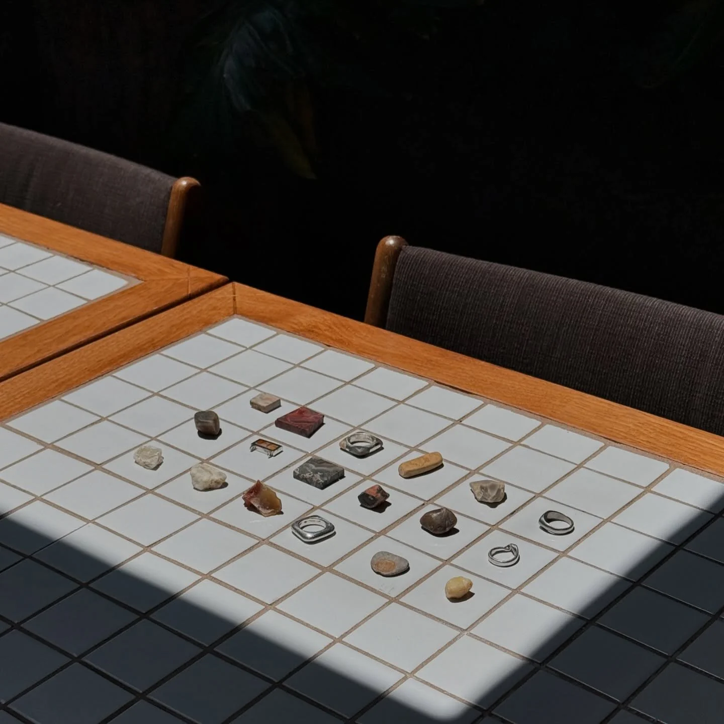 rocks for dinner 🍽️