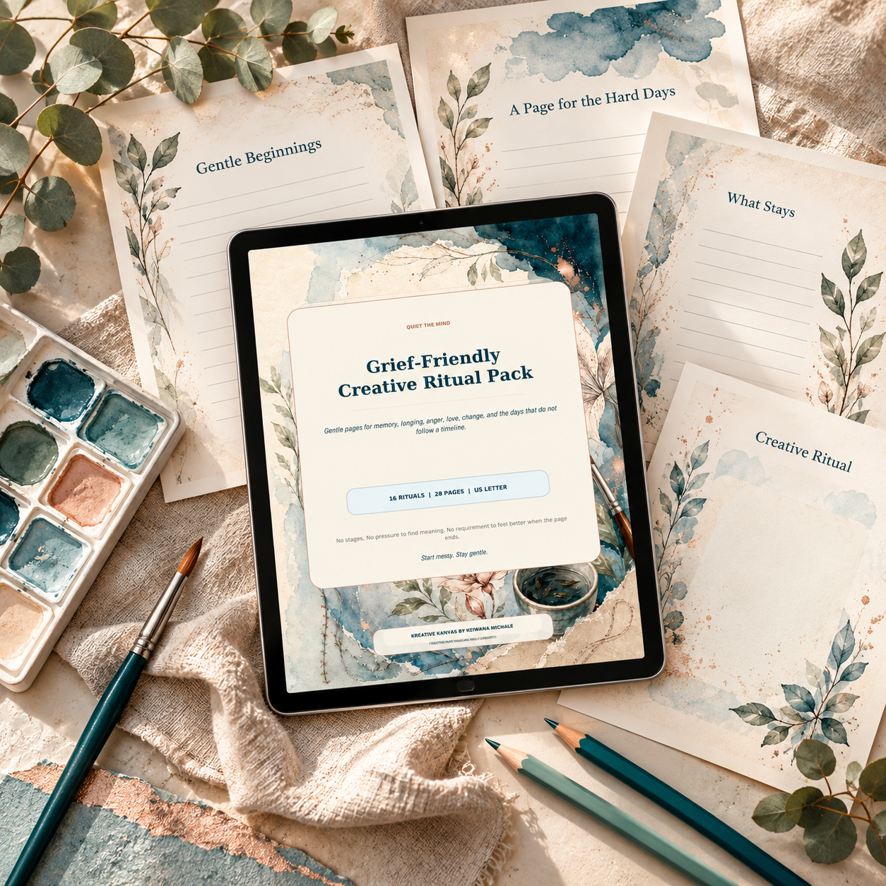 Grief-Friendly Creative Ritual Pack