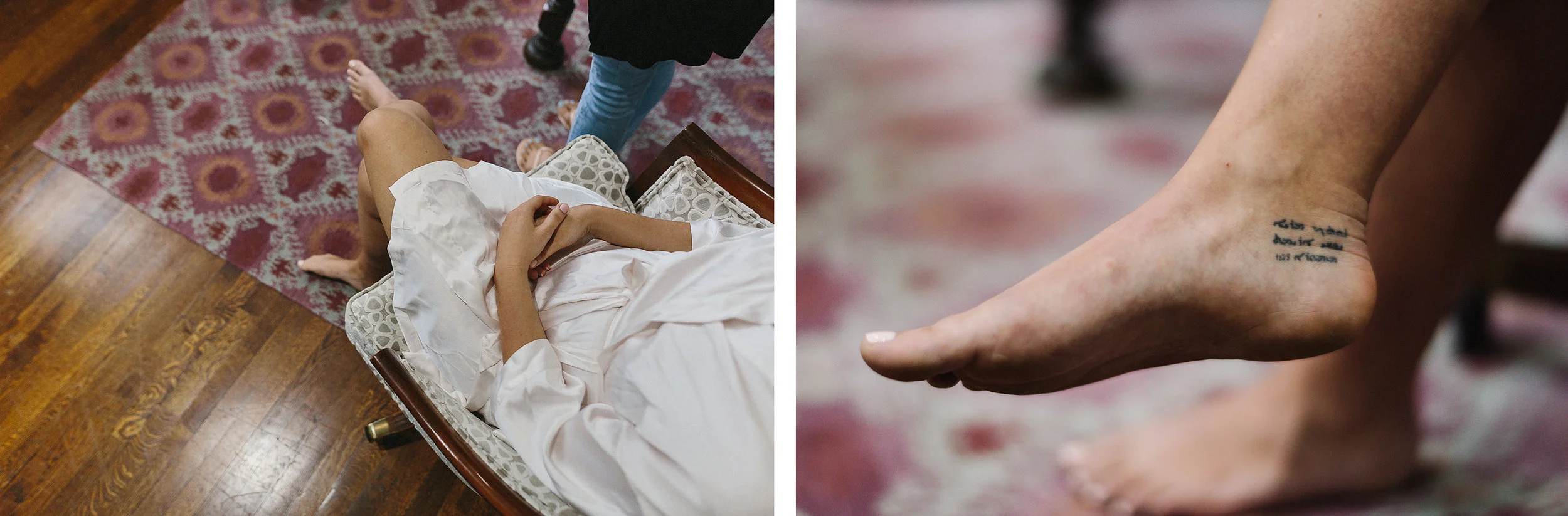 spread-14-Graydon-Hall-Manor-Wedding-Toronto's-Best-Wedding-Photography-Ryanne-Hollies-Intimate-Small-Modern-Colourful-Wedding-Bride-Getting-Ready-Makeup-Candid-foot-tattooed-bride.jpg