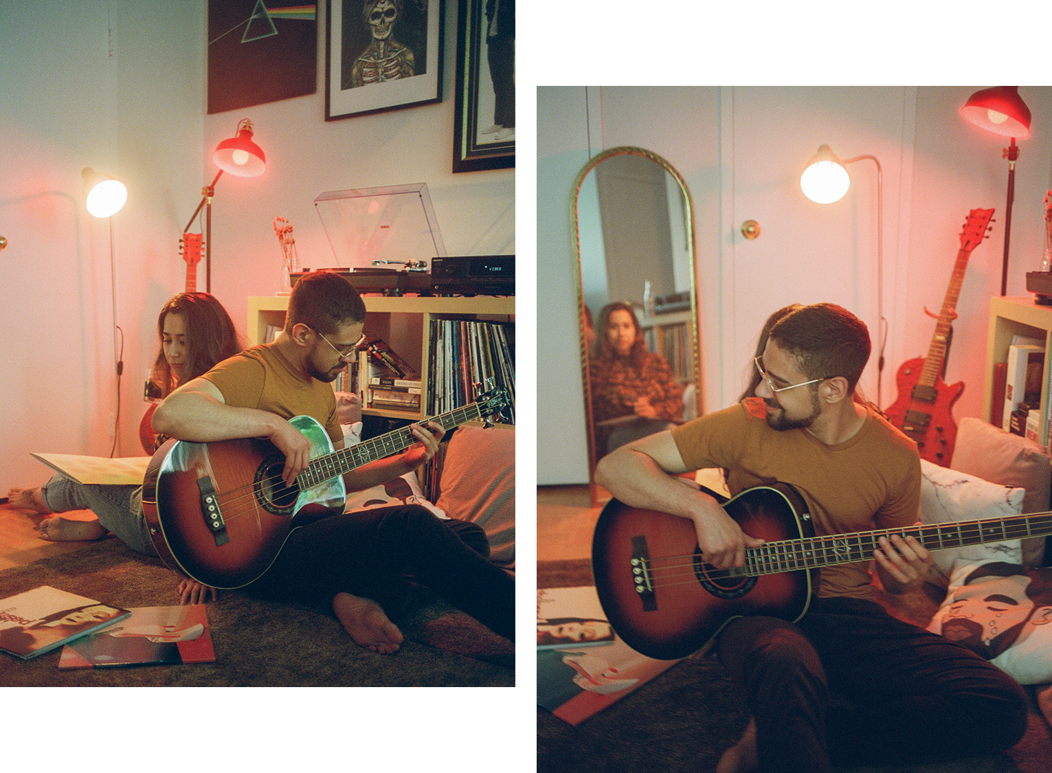 Vintage-Cool-Hipster-Alternative-in-home-couples-engagement-photos-music-vinyl-in-toronto-11.PNG