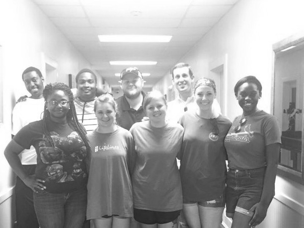 QuadW Opelika Team - gathered at Hosanna House