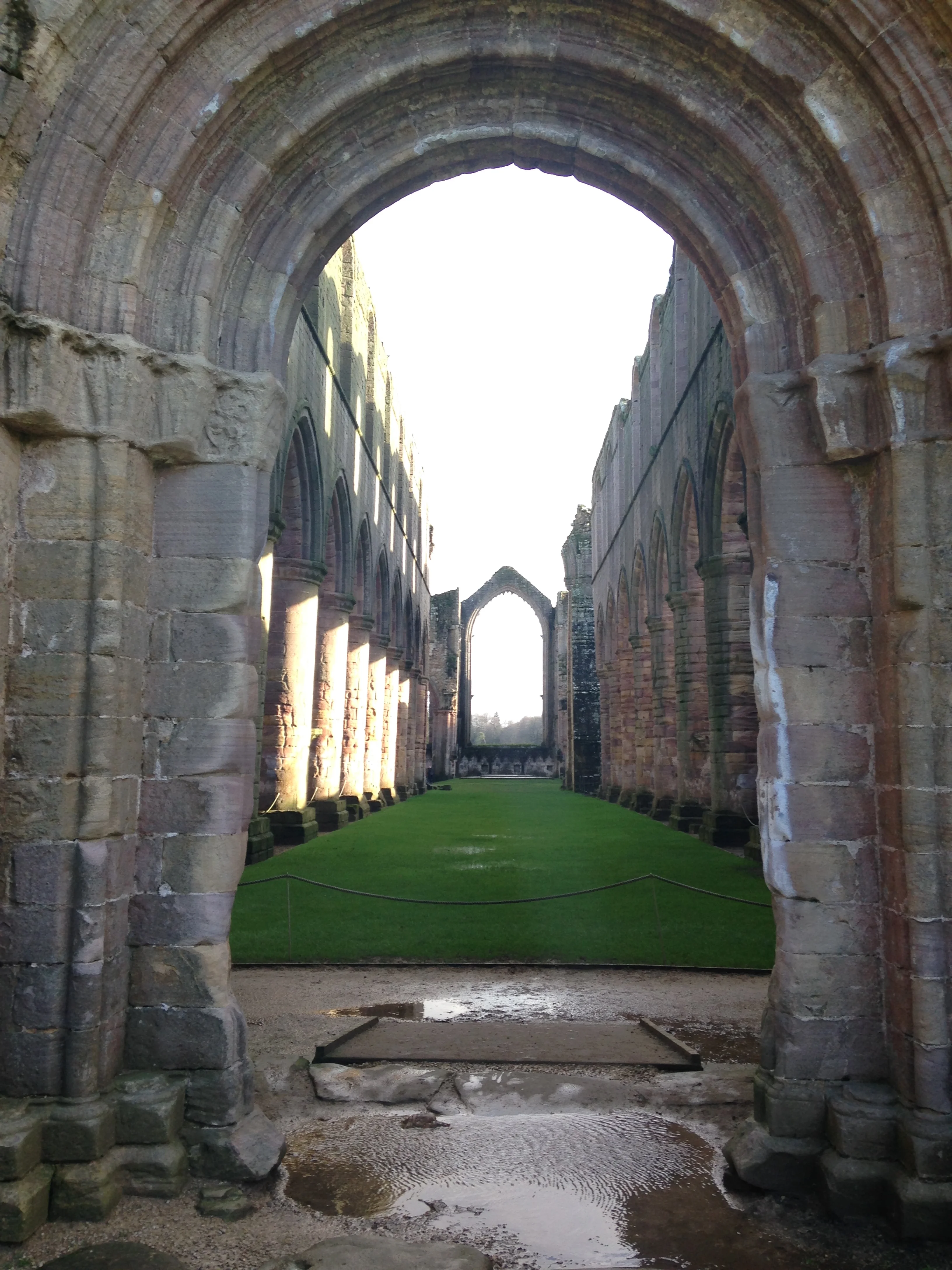  February 2014 - the Ruins of&nbsp;Fountains Abbey, Yorkshire, England&nbsp;&nbsp; 