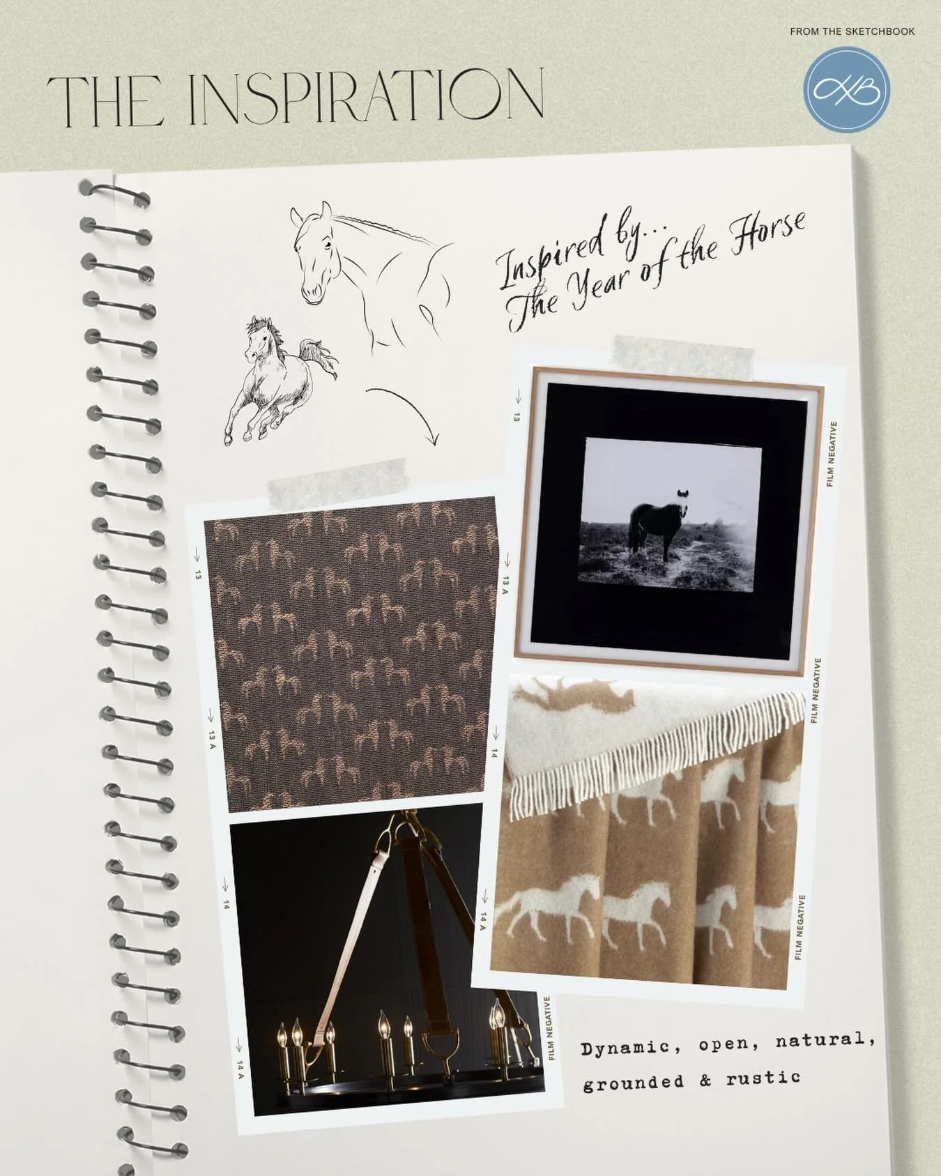 Inspired by the Year of the Horse - dynamic, grounded, and effortlessly strong. Warm saddle tones and refined equestrian details bring movement and heritage into the space. Untamed energy, thoughtfully designed. #yearofthehorse #interiorinspiration #