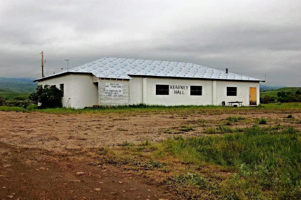 The Kearney Community Hall is on Piney Creek Road in Story, Wyoming