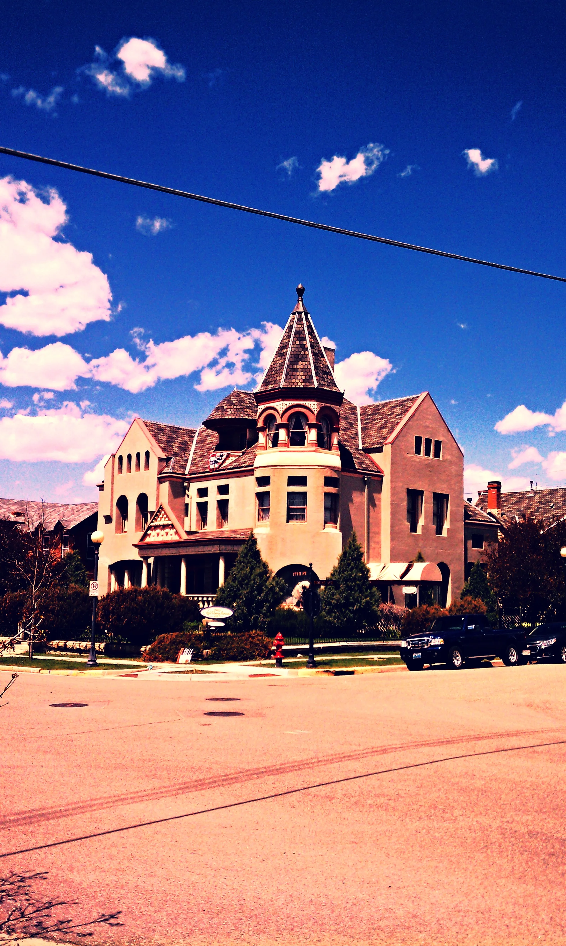 The Nagle Warren Mansion is one of a few 19th century Victorian mansions remaining in Cheyenne made possible by the cattle industry.