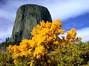 Bear's Lodge, commonly known as Devil's Tower, was the United States' first national monument and is also a sacred site to numerous Plains groups.