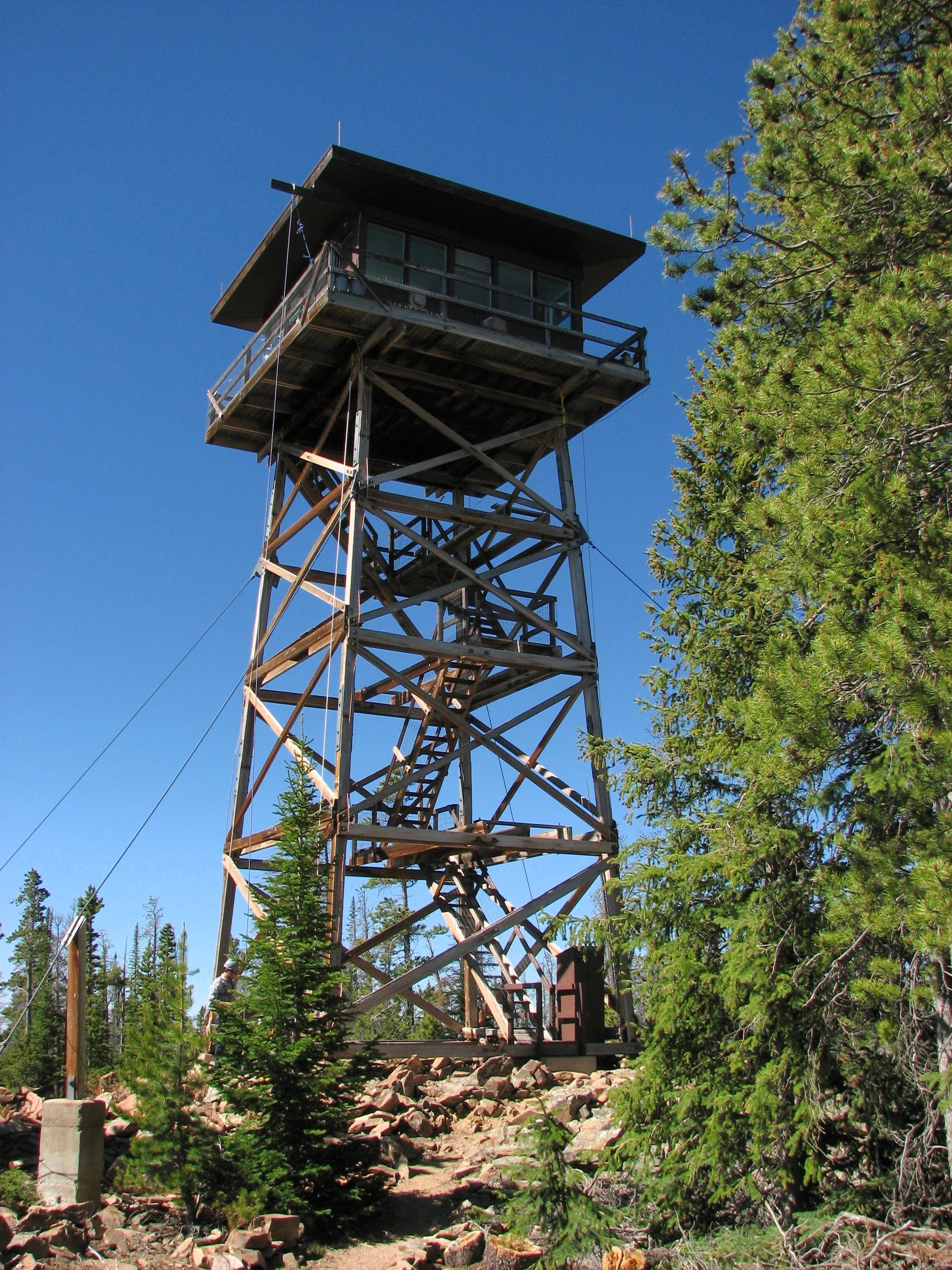 Fire lookout towers are one of several historic resources that exist on public lands in the west. Photo credit: U.S. Forest Service