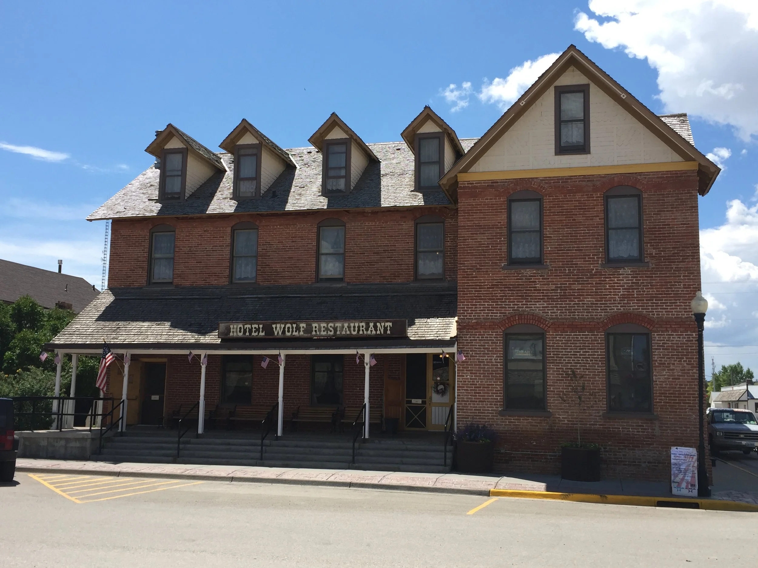 View of north facade