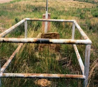 Ava McGill (sp) grave, Glenrock