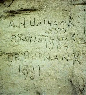 Unthank signatures Register Cliff