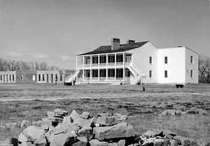Old Bedlam in the 1940s, courtesy National Park Service Historic Photograph Collection