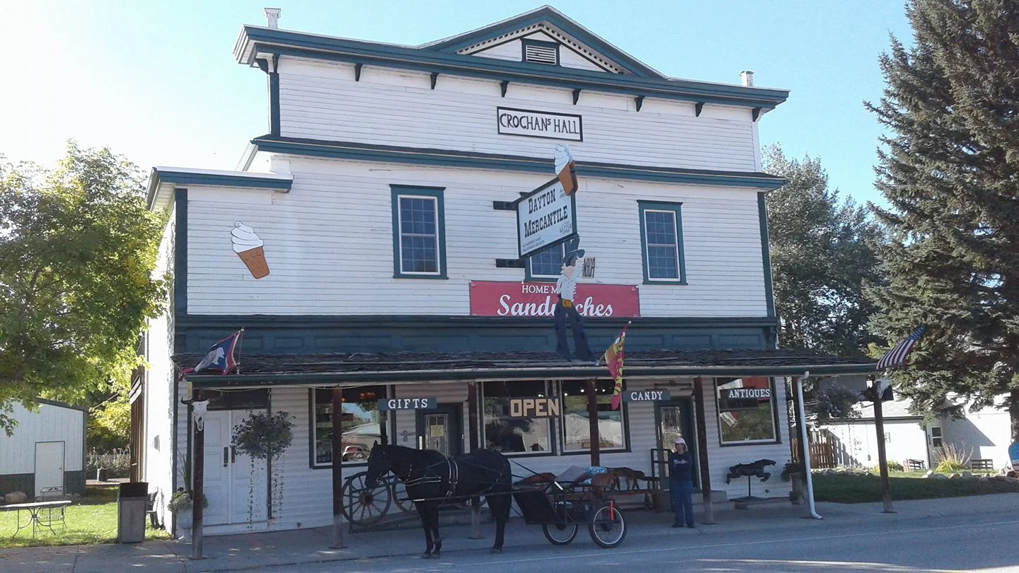 The historic Dayton Mercantile has been painstakingly preserved and is listed on the National Register of Historic Places