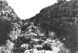 The area where the builders settled down has become known as "Mexican hill." Photo from nps.gov.&nbsp;