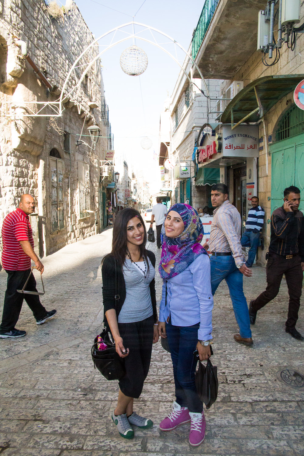 Sanaa' Al-Khateeb and Hanaa' Al-Khateeb, twins, 3rd year at uni studying biology and medical tech as a minor