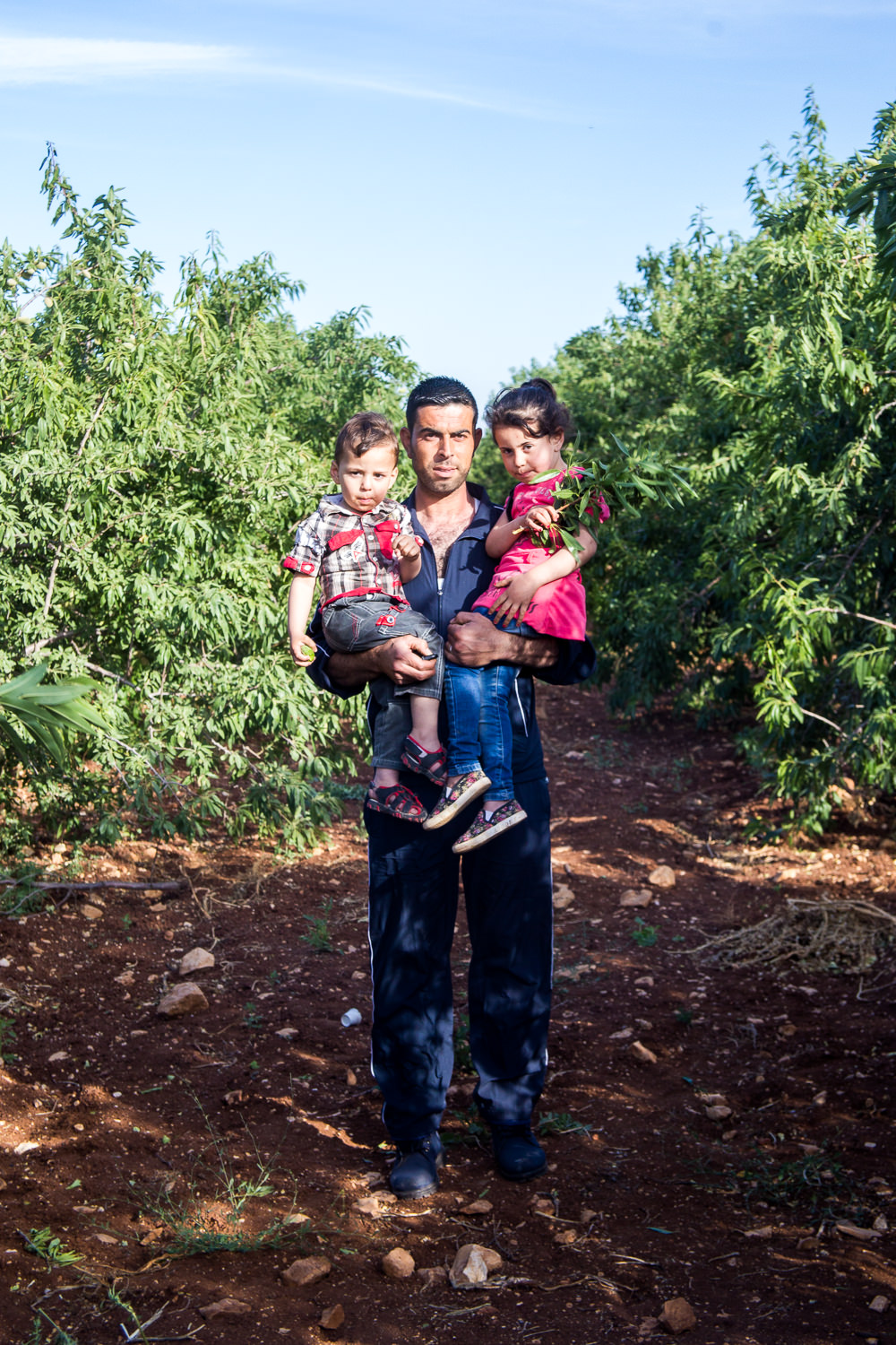 Omar, Ala, Toleen Layan (from left to right)