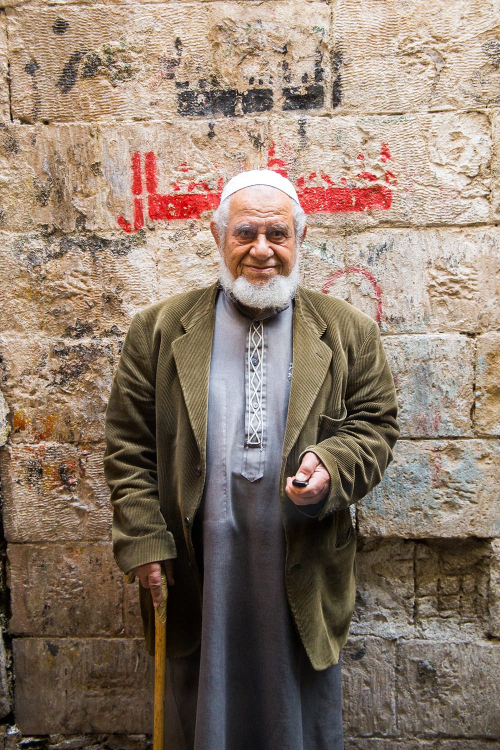 Mahmoud Jebriel, who works in the vegetable market