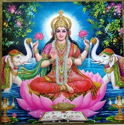 beautiful lakshmi, goddess of abundance & prosperity of both the material and spiritual.