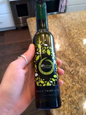 41 olive's white truffle oil is to die for....really.