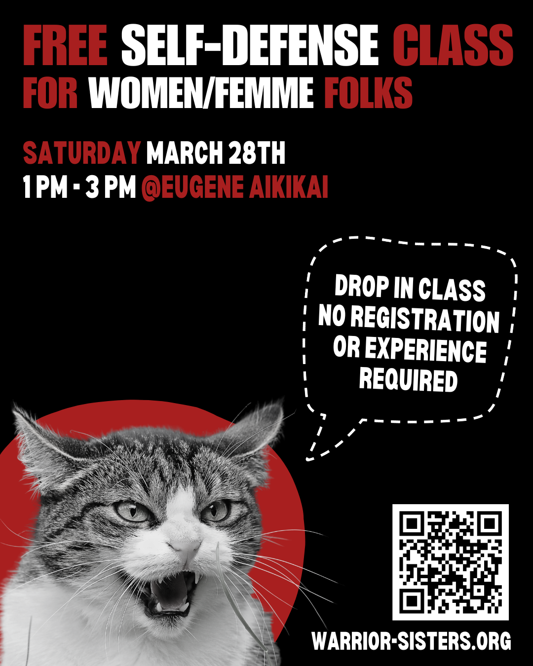 Self Defense Class - Drop In 