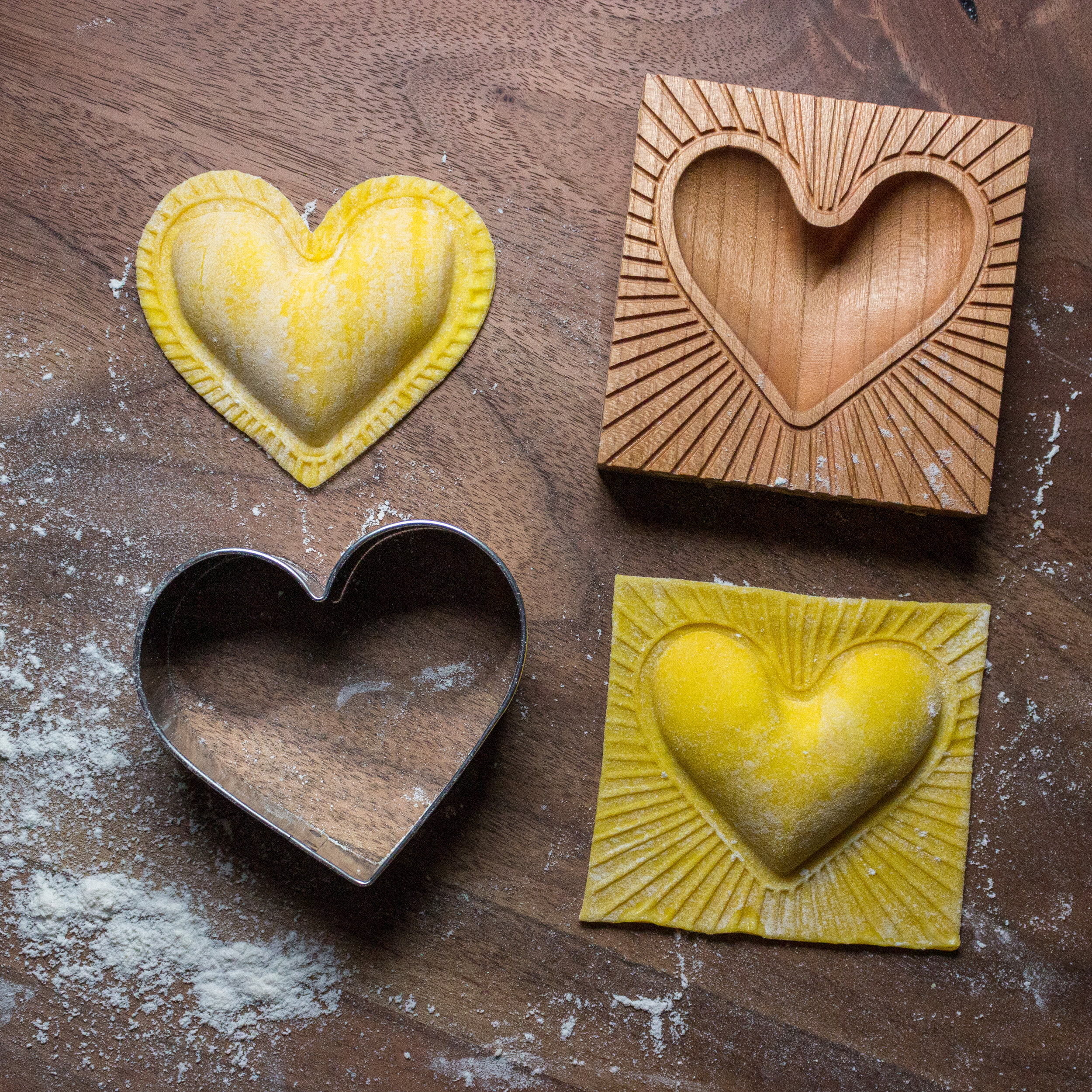 john francis designs — Heart Ravioli Mold