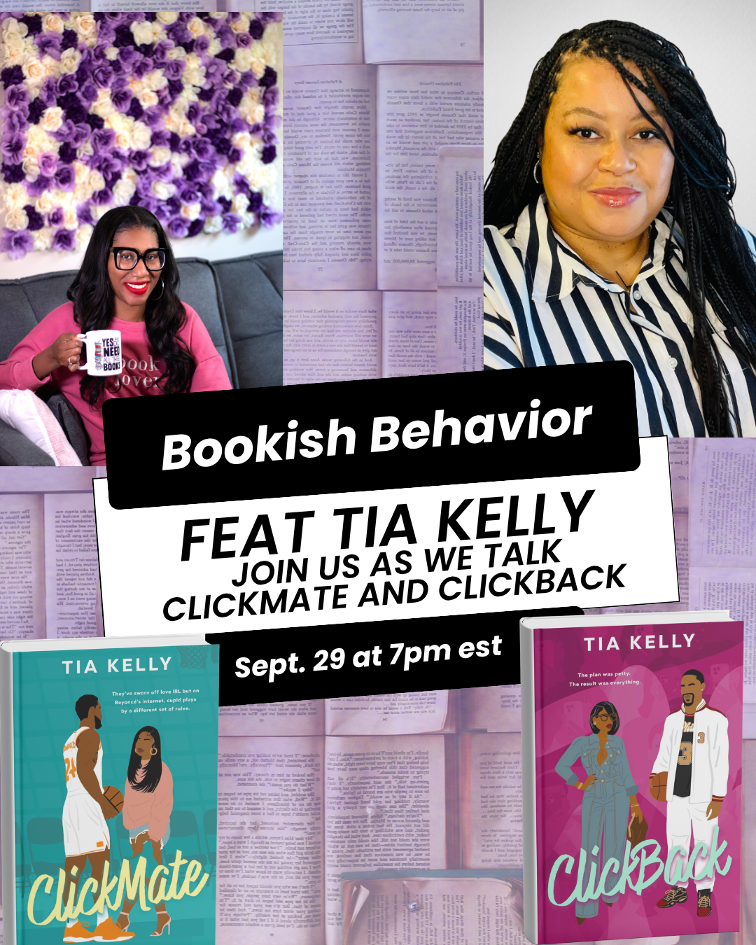 Bookish Behavior - Talk about ClickMate and ClickBack