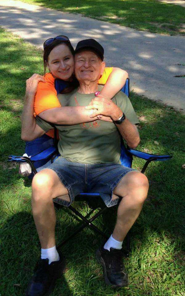 Jim & Erica at the cookout