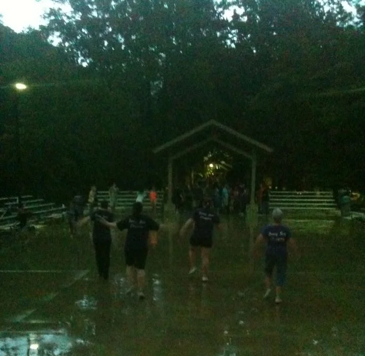 Dancing in the rain