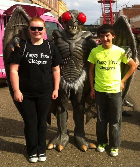 Luckily, Mothman was in a friendly mood. Molly and Jordan would be in big trouble otherwise!