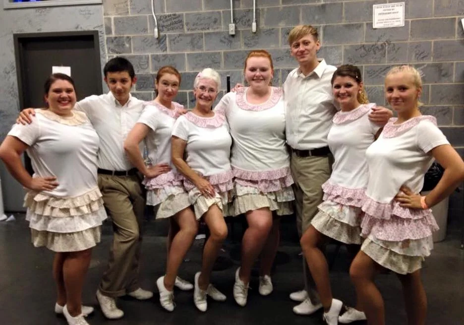 Fancy Free Cloggers gettin' sassy before hoedown!