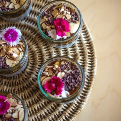 chia pudding at Queenstown longevity retreat