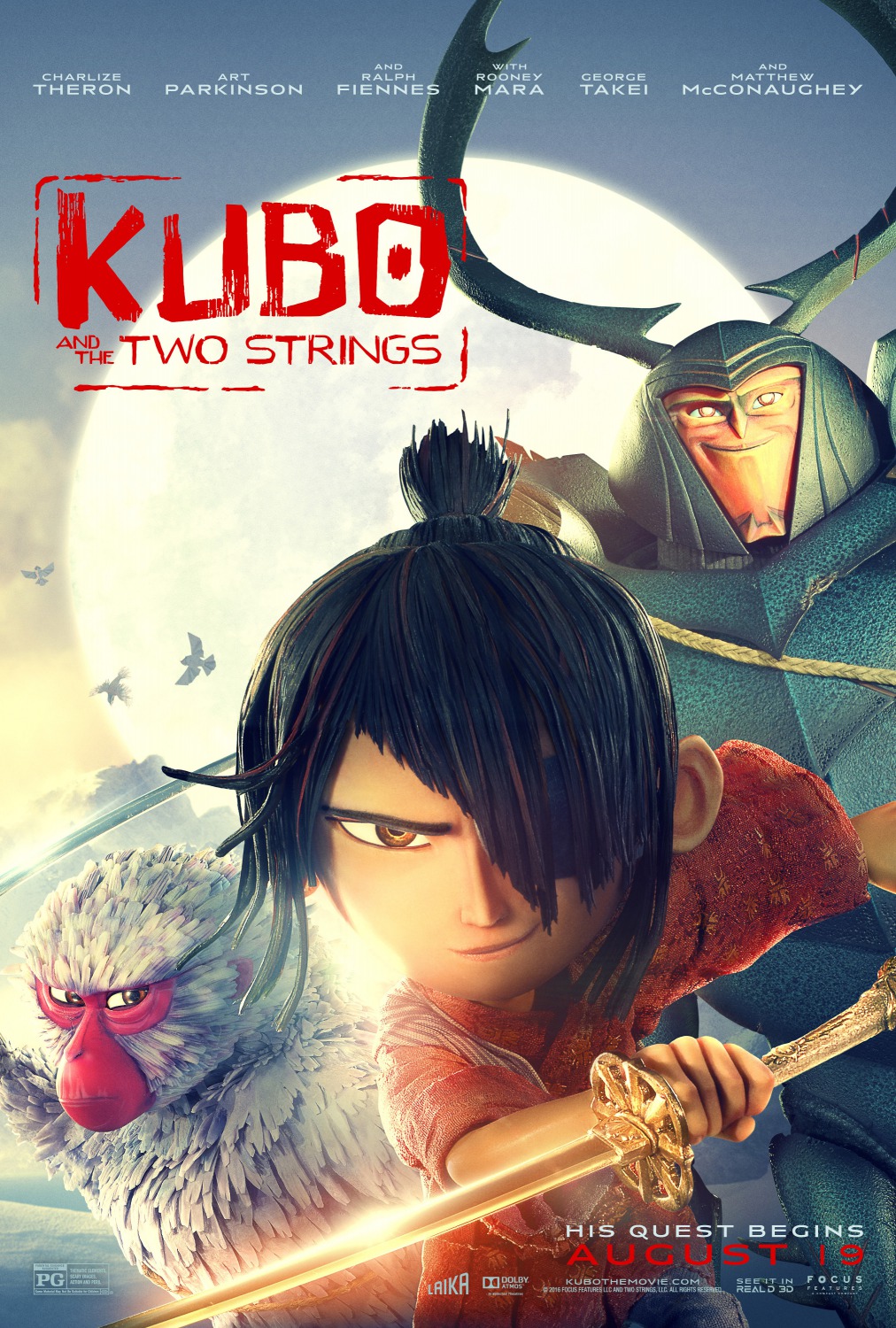 Best Animated Film - Kubo and the Two Strings