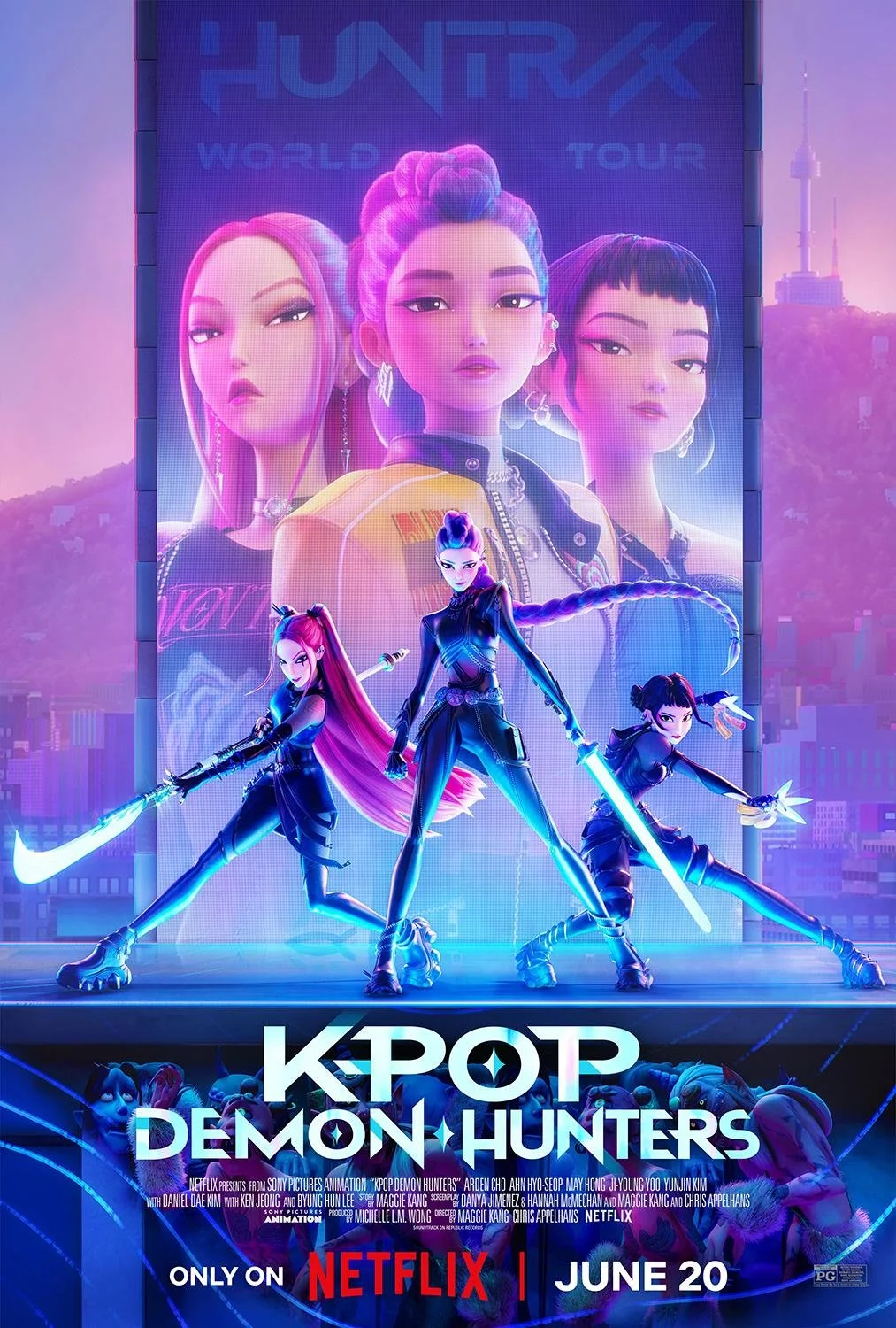 BEST ANIMATED FEATURE: KPOP DEMON HUNTERS