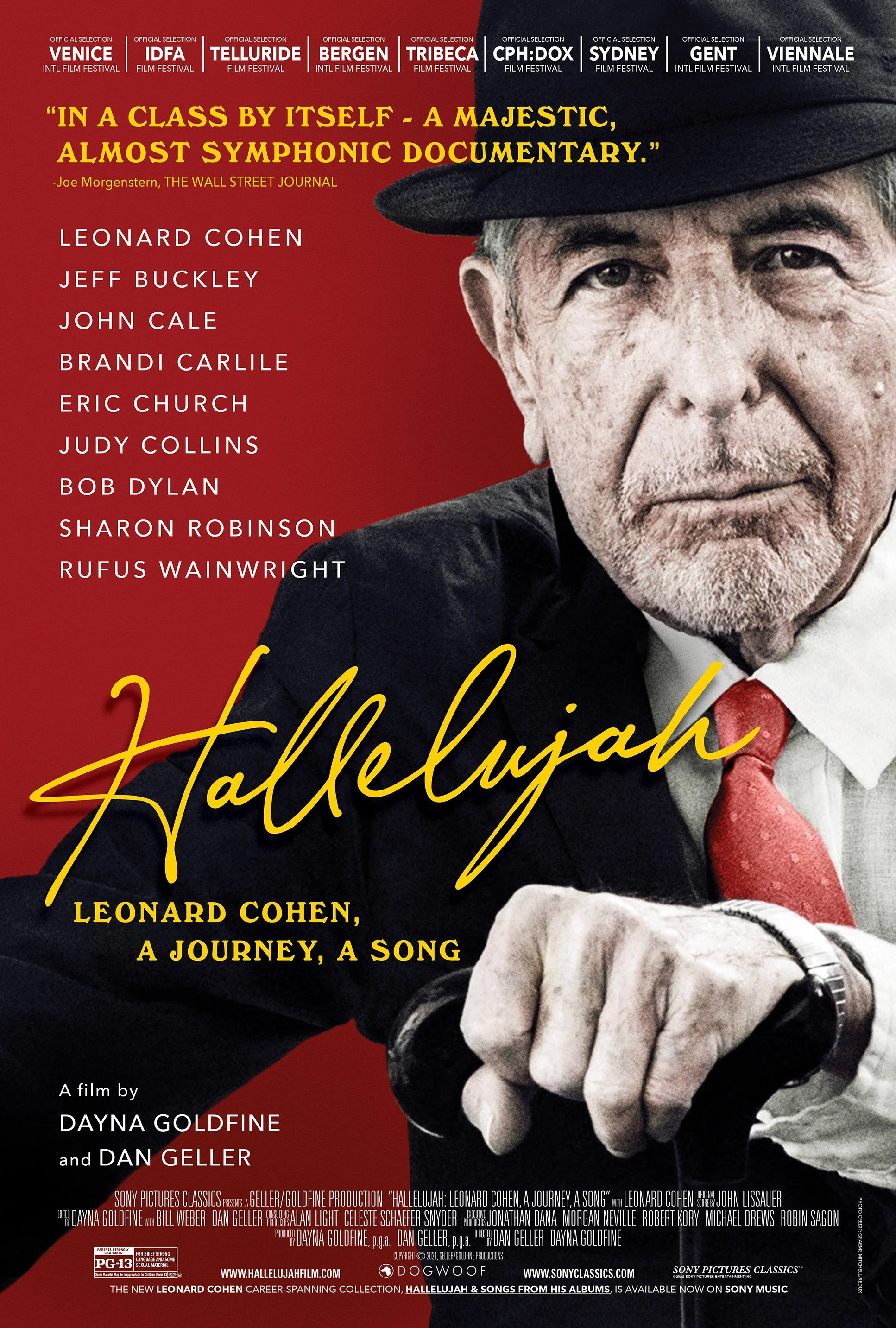 HALLELUJAH: Leonard Cohen, A journey, A song