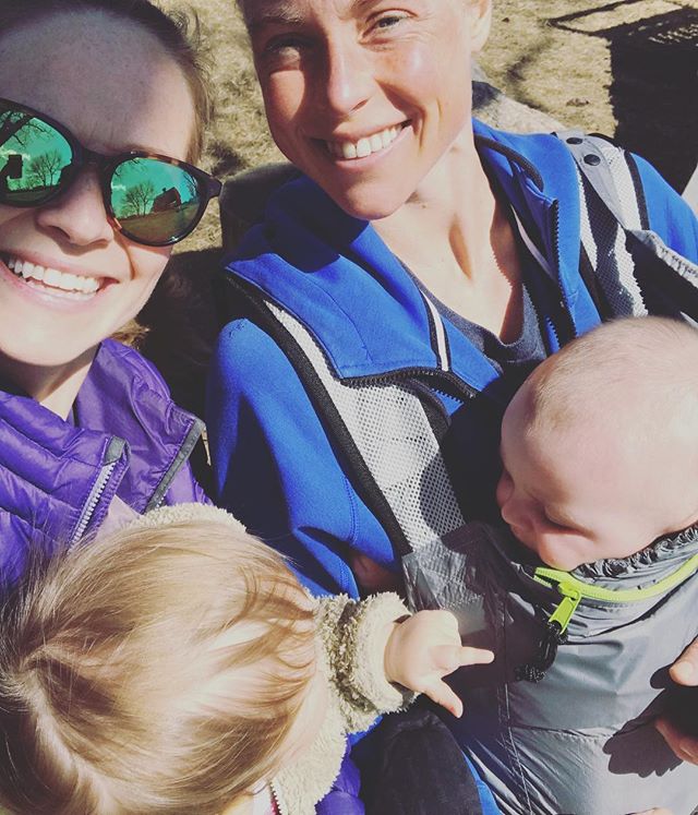 Fun outing at Ambler Farm with our friend Hanna  @mecshaw ! .
.
.
#Babydate #amblerfarm #hanna #tommy #spring