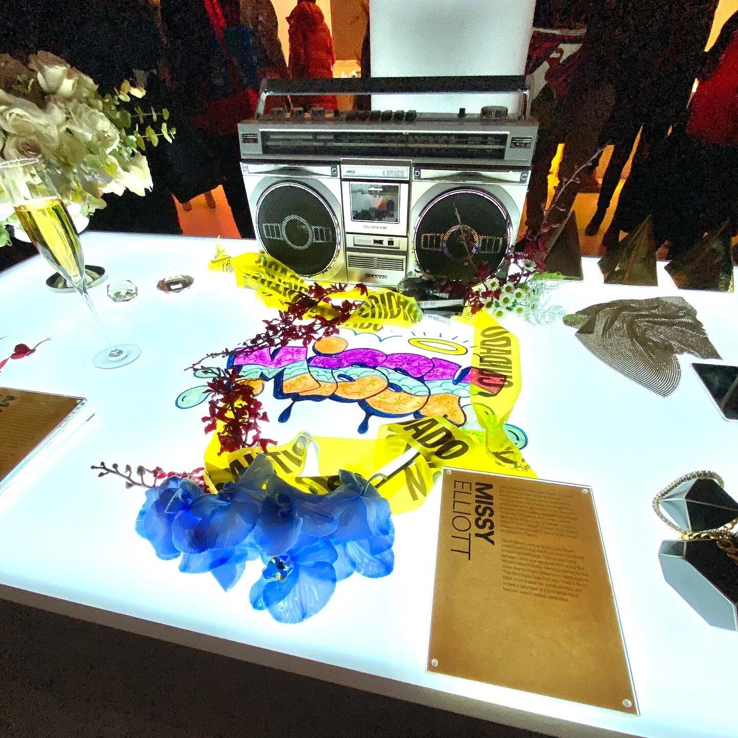 Missy Elliot display at the #Spotify Black History is Now Event. #MissyElliot #WomensHistoryMonth #WomenInMusic