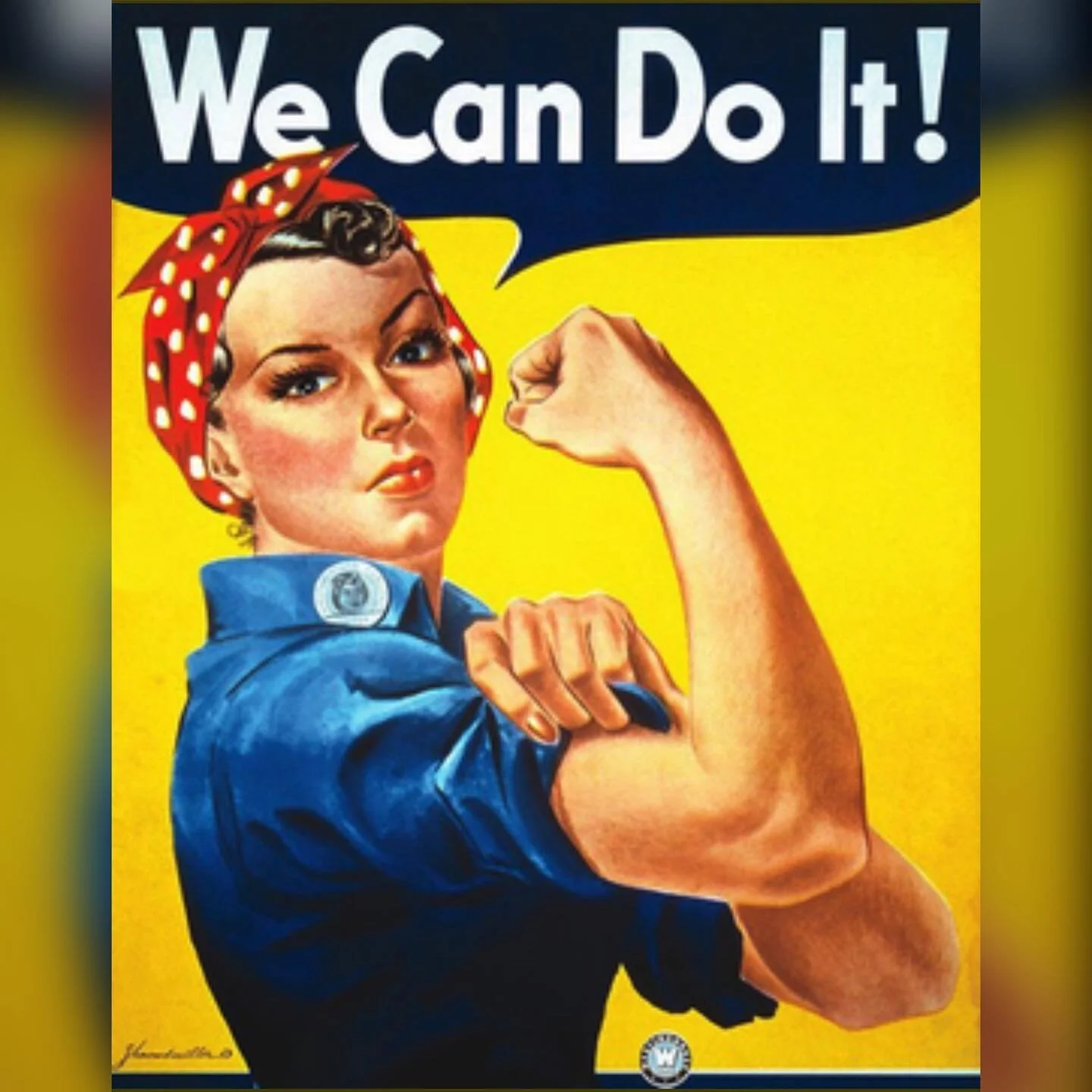 I&rsquo;ve paid homage to this woman more times than I can count.  Rest In Power , thank you being the symbol of empowerment for so many girls. #RosieTheRiveter #GirlPower #womenshistorymonth #WHM2020 #RosalindPWalker #WeCanDoIt