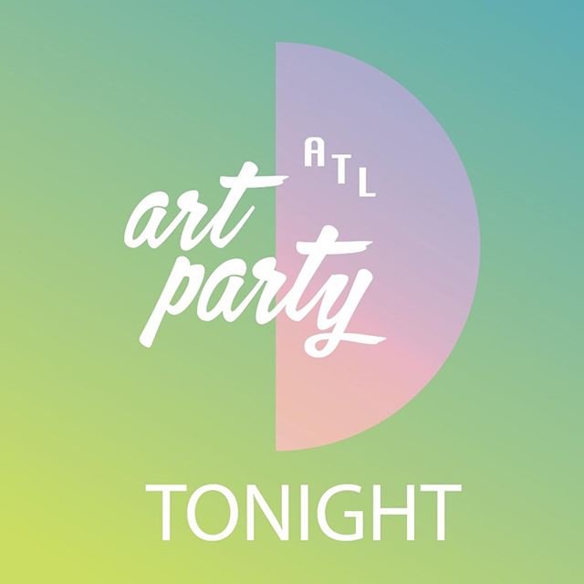 Tonight won&rsquo;t just be any night. @unicefnextgen ATL ART PARTY is happening and there&rsquo;s still a few more tickets left. COOL PEOPLE. GREAT ART. OPEN BAR. GOOD KARMA. 
All ticket and art sales will go towards ending violence against children