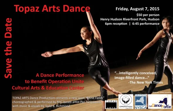 TOPAZ ARTS/HUDSON NY