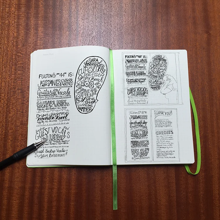 Fulton & the 44th album sketches