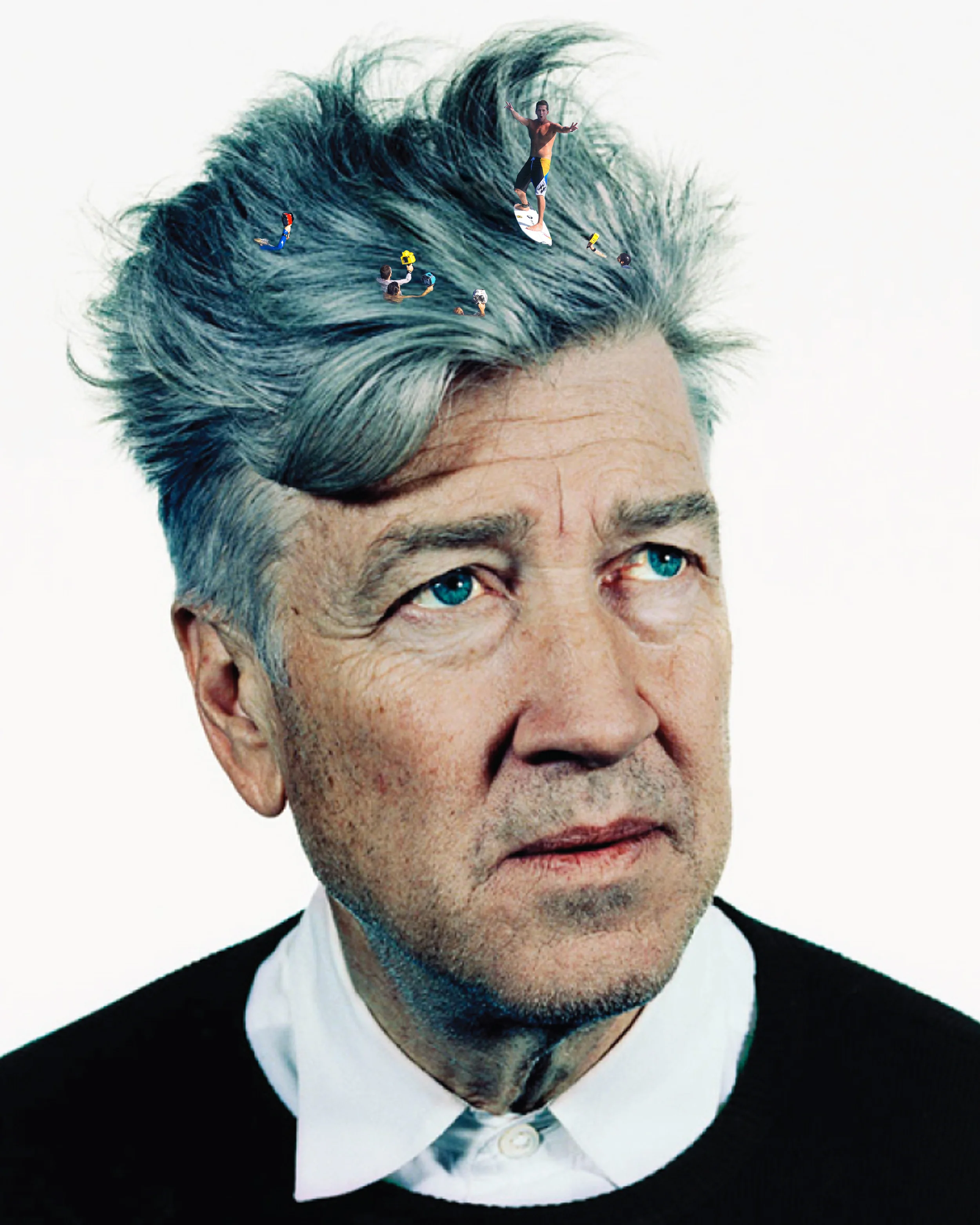 Hair Barrels: Blue Velvet Barrels