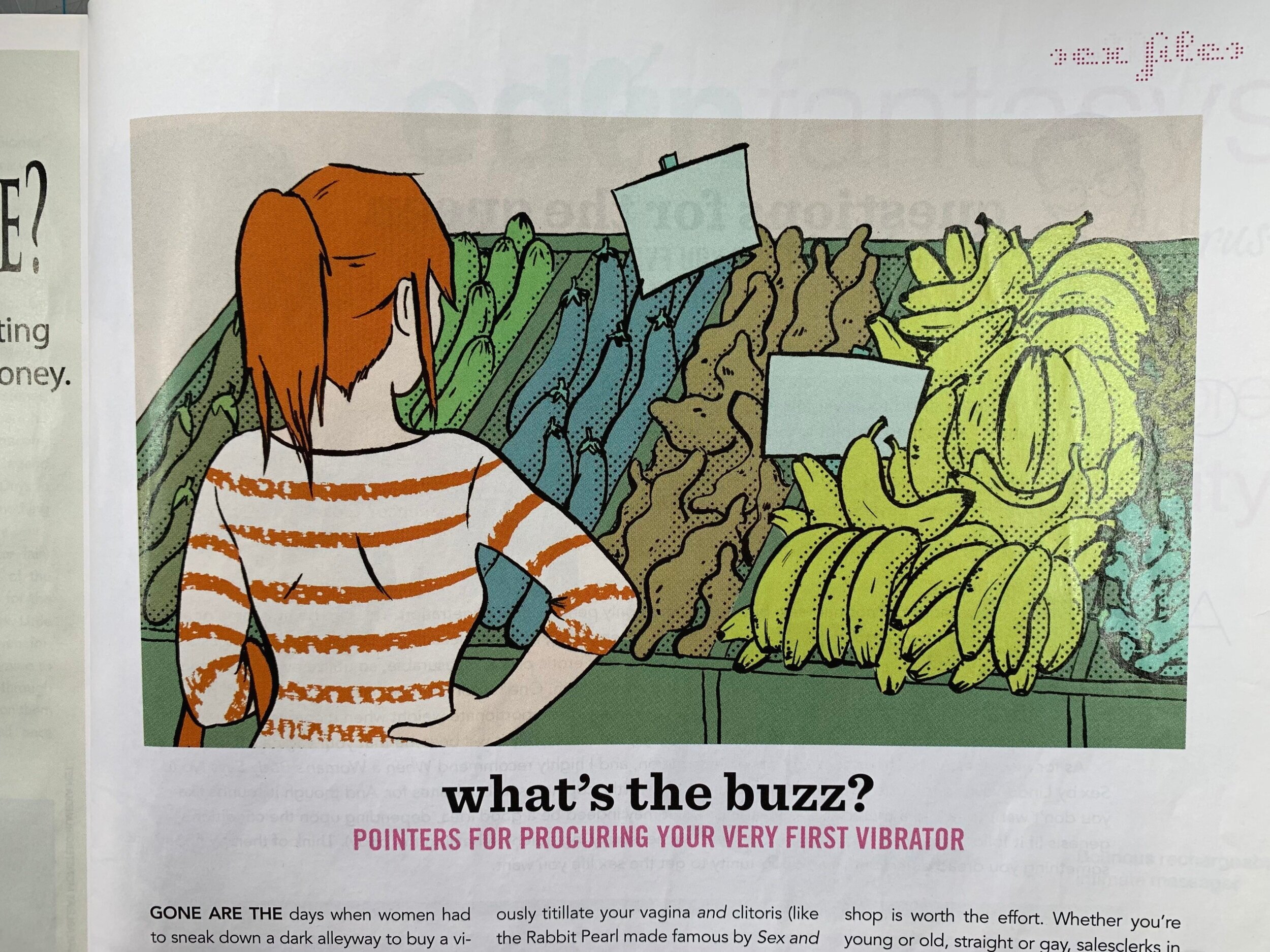 Illustration for Bust Magazine