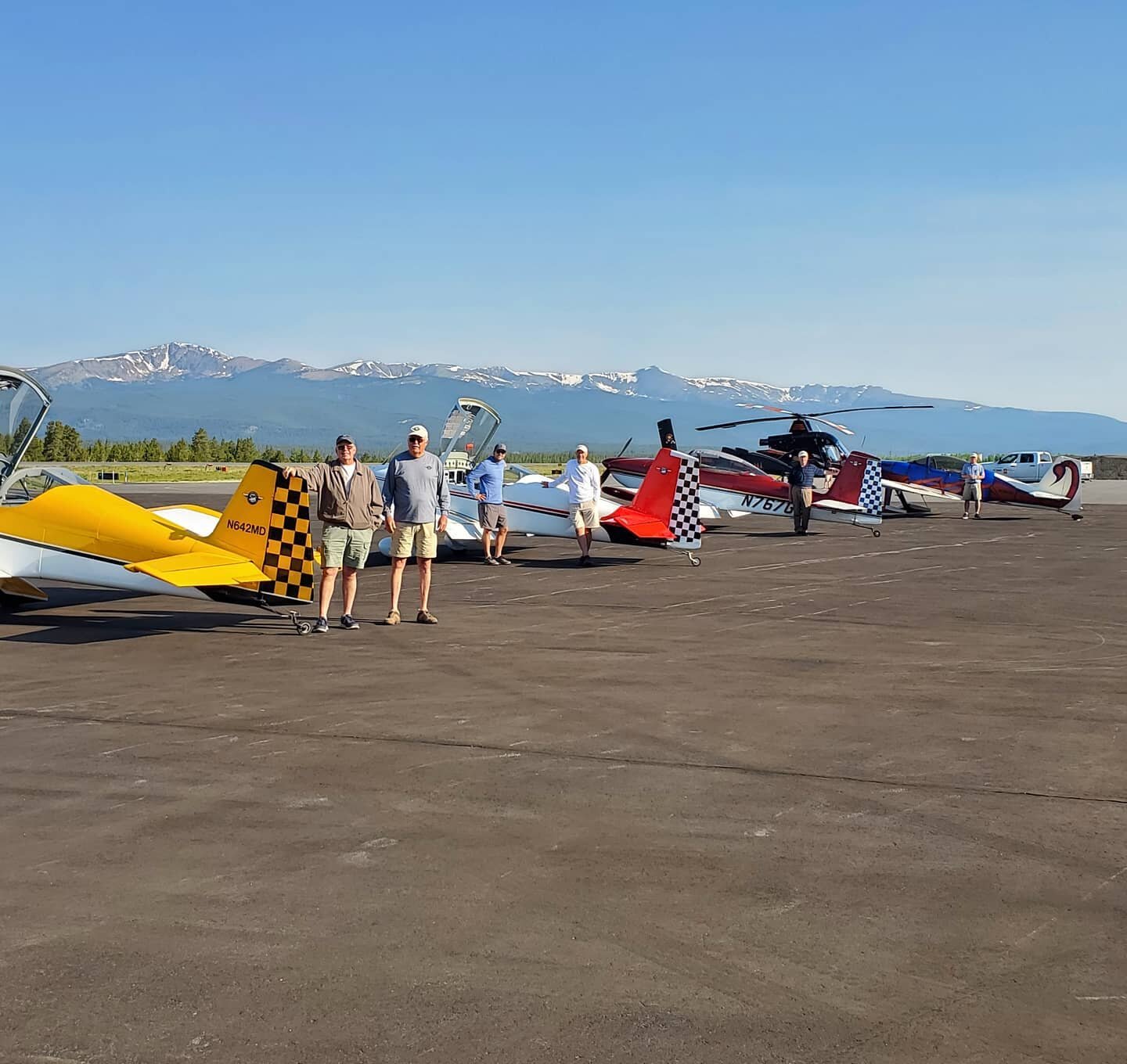 Thursday is RV day.  This crew was on a multi state tour originating from Georgia!

#airplane #airport #leadville #lxv9934 #colorado
#mountainflying #rockymountains